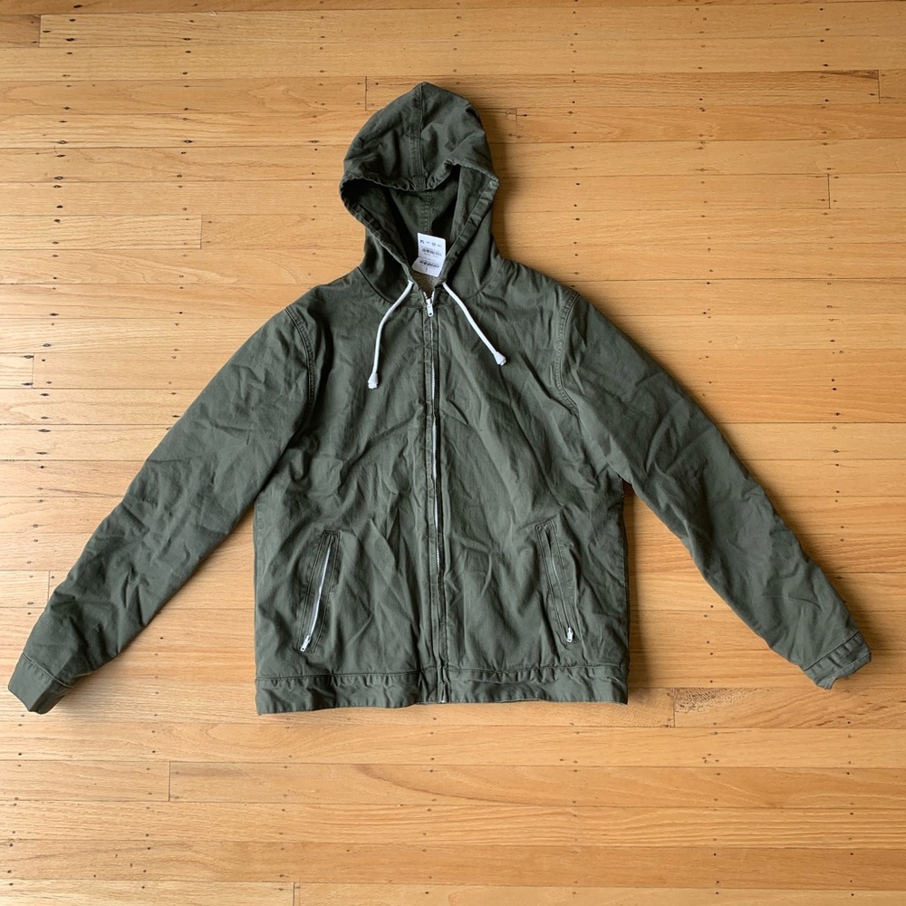 RARE Brandy Melville Sherpa Lined Krissy Jacket